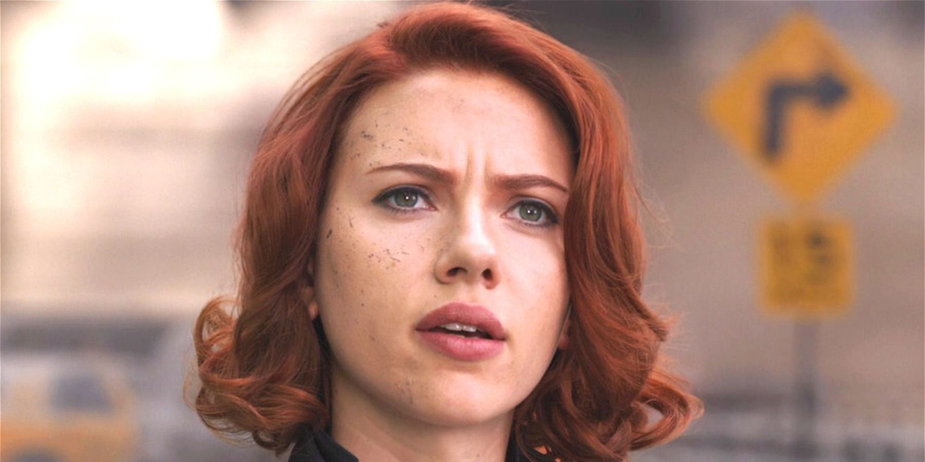 Scarlett Johansson Black Widow shocked
