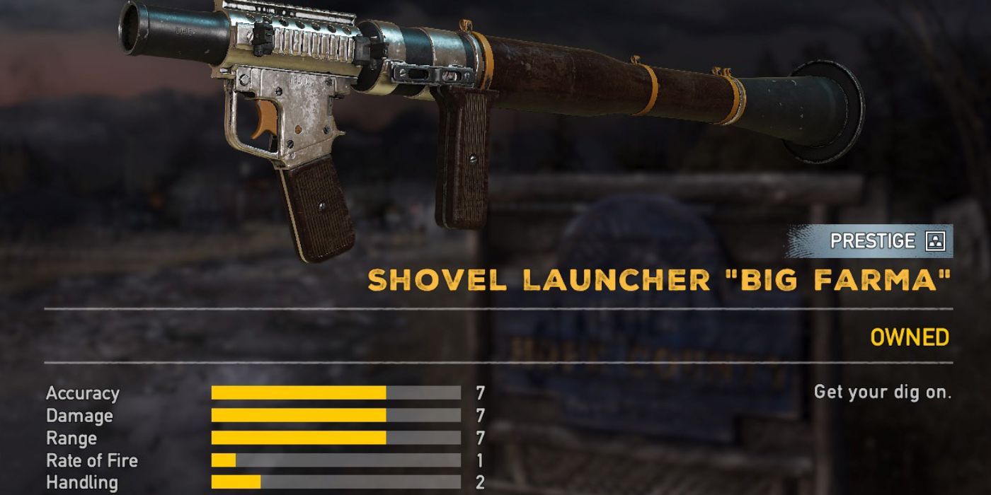 Shovel Launcher far cry 5