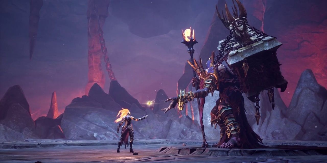 Fury and the Lord of the Hollows in Darksiders III