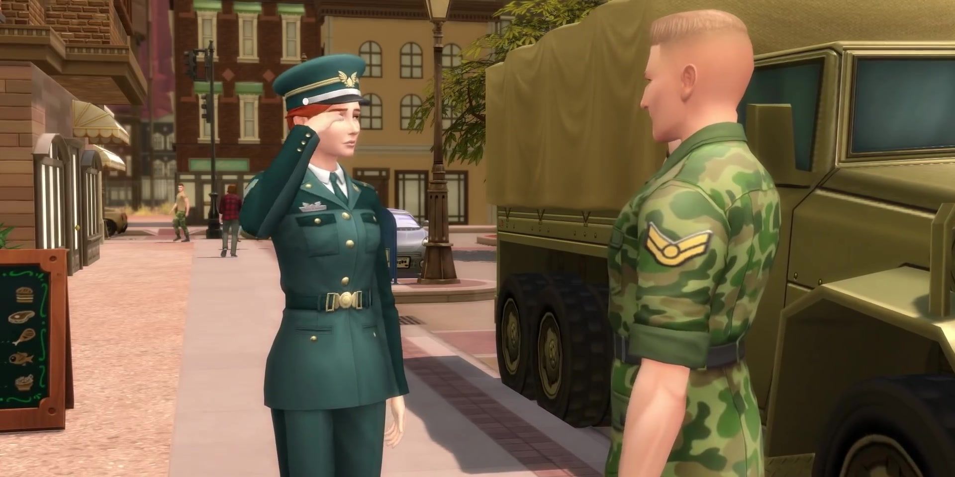 Sims 4 Military Career