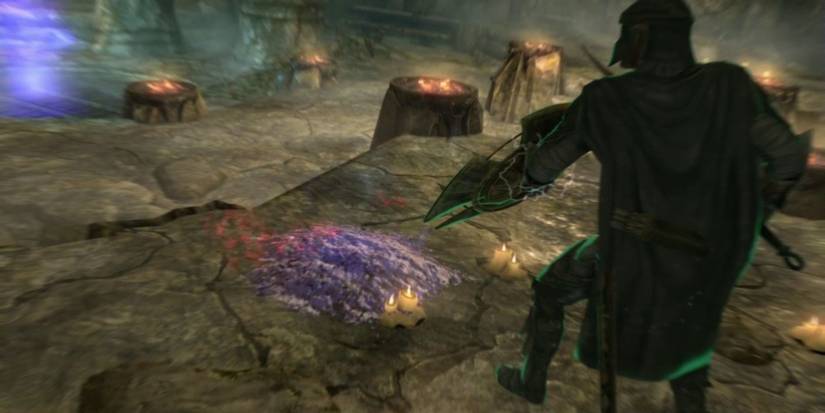 Skyrim Halldirs Remains After Defeating Him