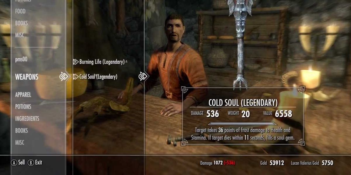 Player Sells Custom Enchanted Item To A Merchant