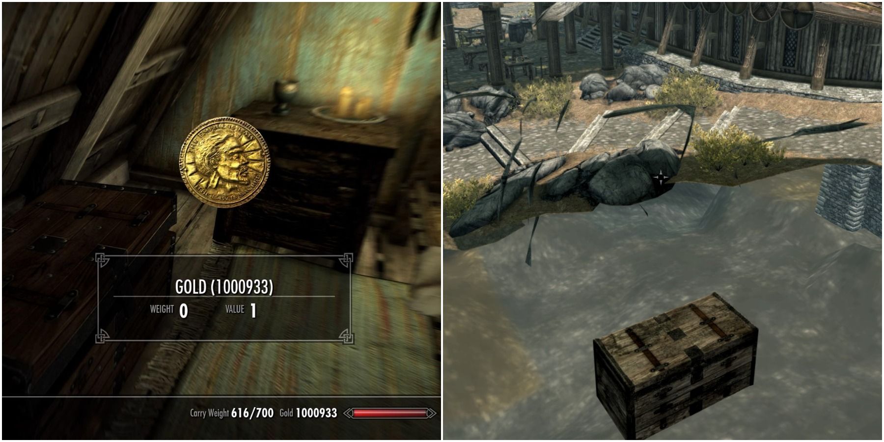 How do you get 1000000 gold in Skyrim ps4?