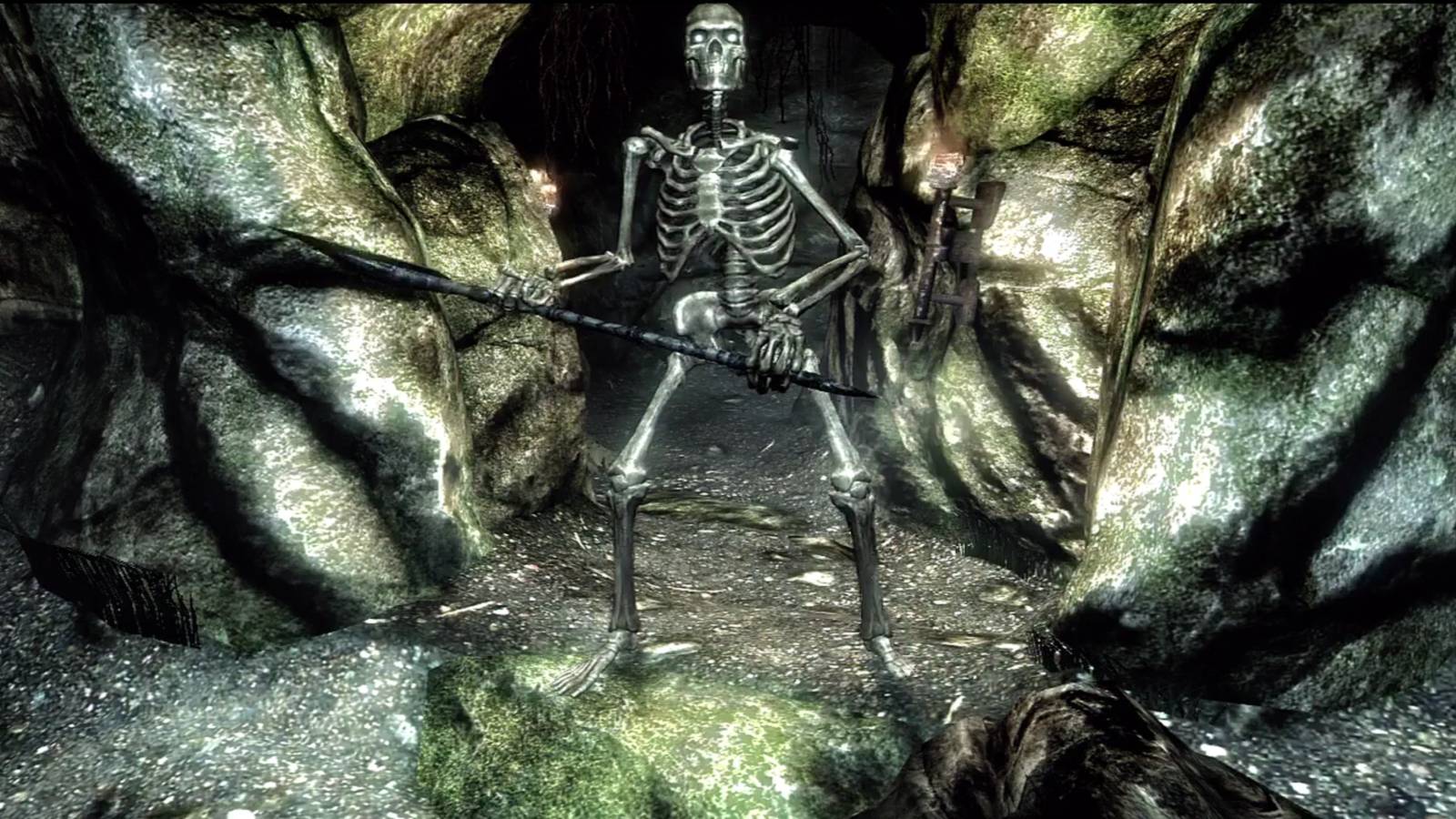 Skyrim Pregnant Skeleton Easter Egg
