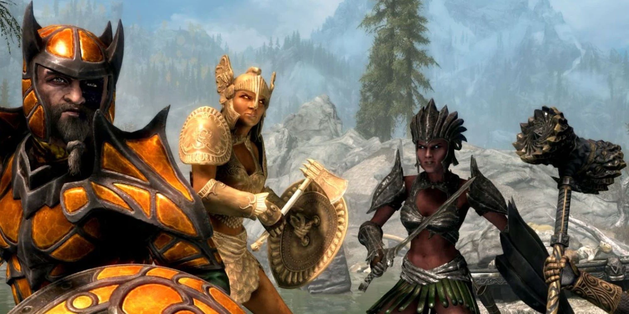 Skyrim anniversary mods, saints and seducers armor and weapons