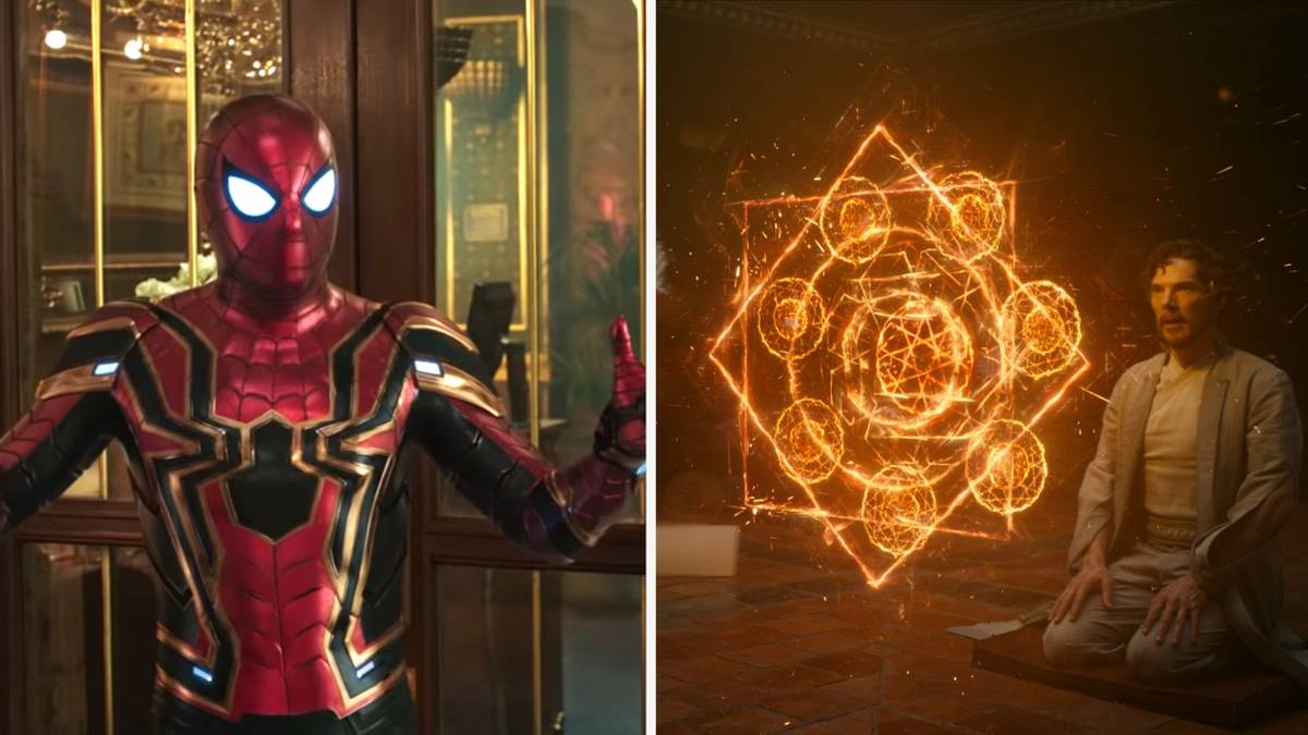 Spider-Man using Doctor Strange Magic