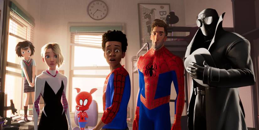 All the Spider-Man in Into the Spider-Verse
