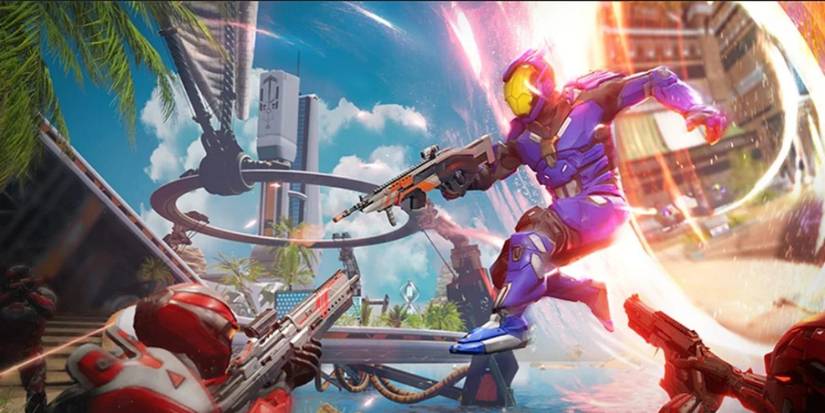 Splitgate Gameplay Biodome