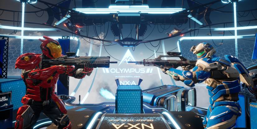 Splitgate Gameplay Face Off