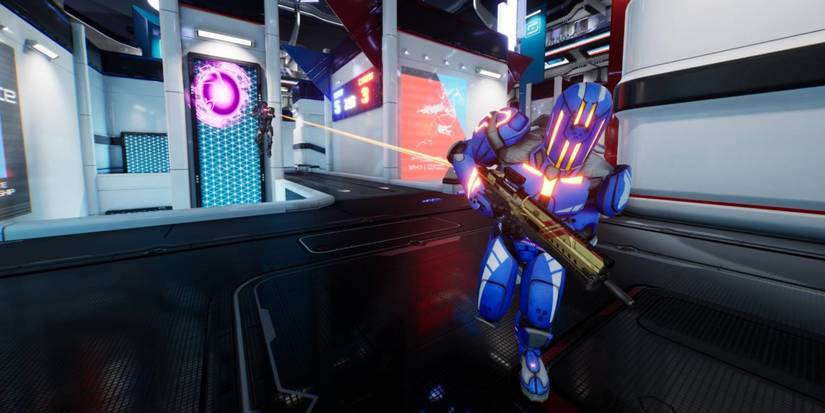 Splitgate Gameplay Pads