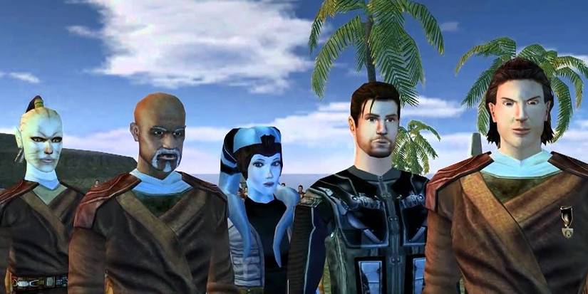 The party in Star Wars: Knights of the Old Republic