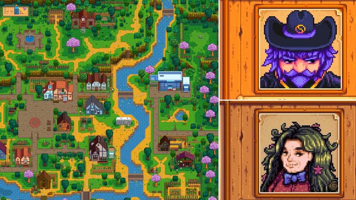 Stardew Valley, Pelican Town, Wizard, Penny