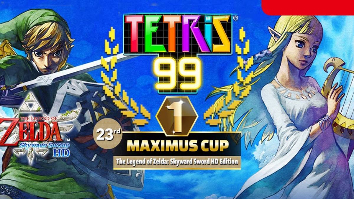 Tetris 99 Skyward Sword