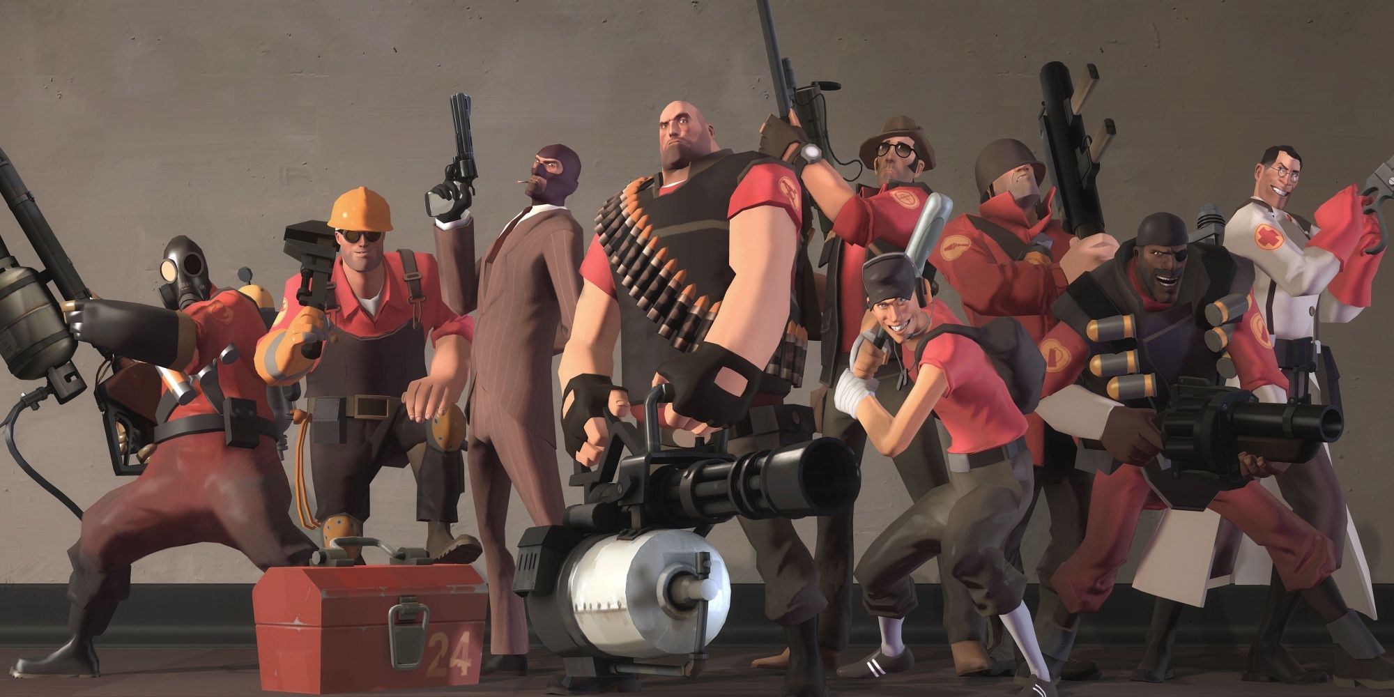 TF2, Red team lineup