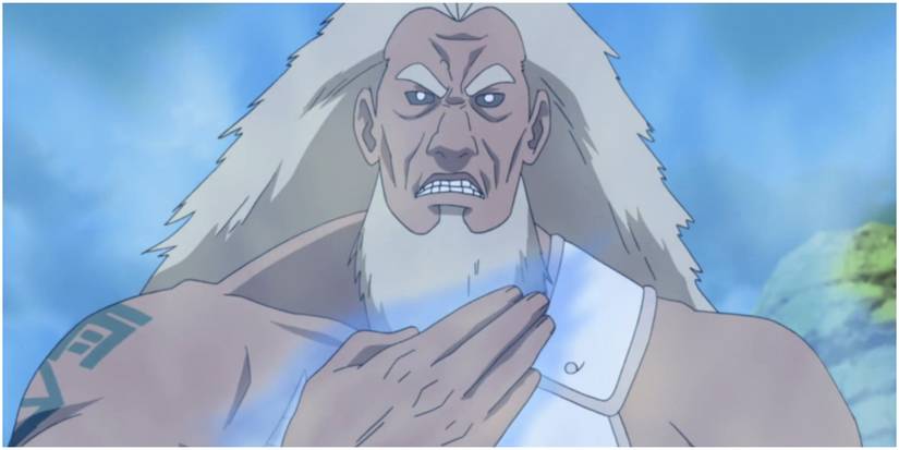 The Reanimated 3rd Raikage Fighting Naruto 