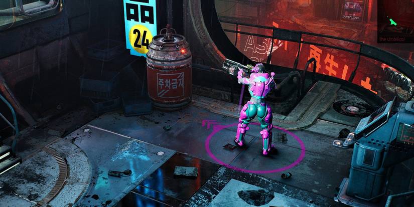 The Ascent - Aiming At An Explosive Barrel Instead Of Hacking It