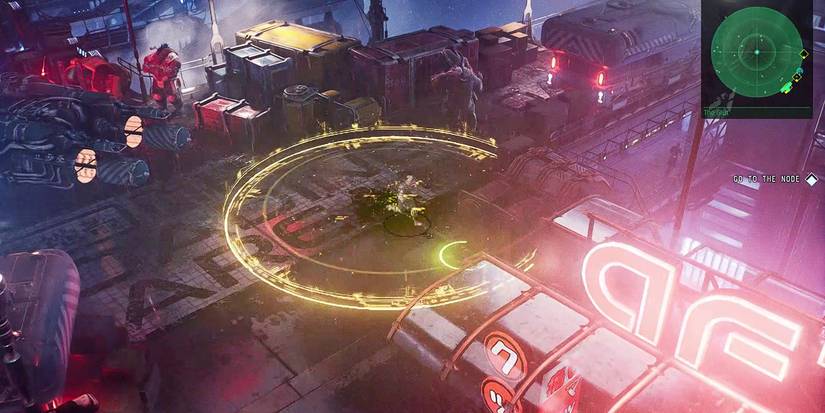 The Ascent - Hacking A Turret Using The Cyberdeck