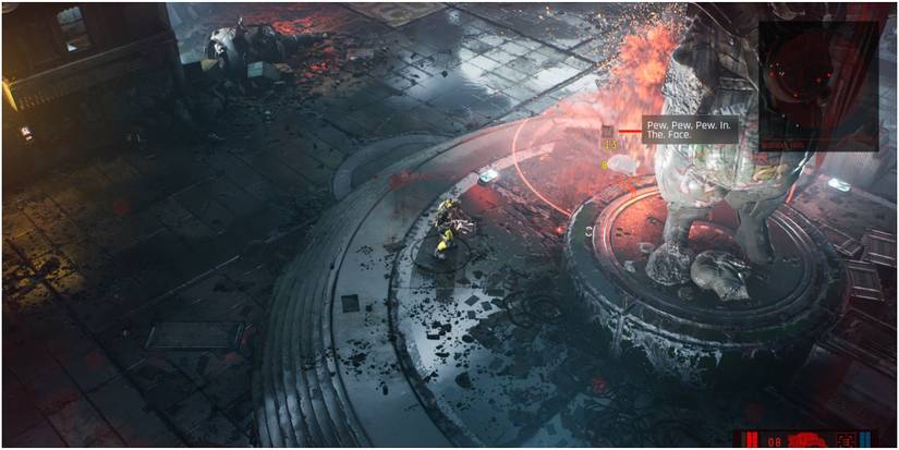 The Ascent Hitting An Enemy With The G6 Fragmore Grenade