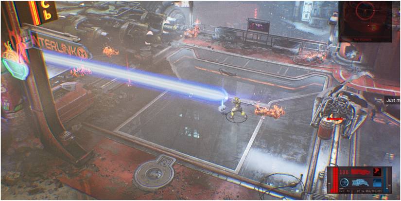 The Ascent Melting Enemies In A Line With Neutron Beam