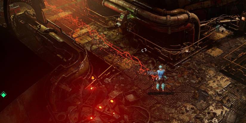 The Ascent - What The Waypoint Guide Looks Like In-Game