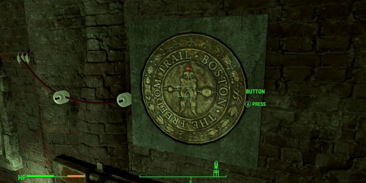 The Freedom Trail dial in Fallout 4