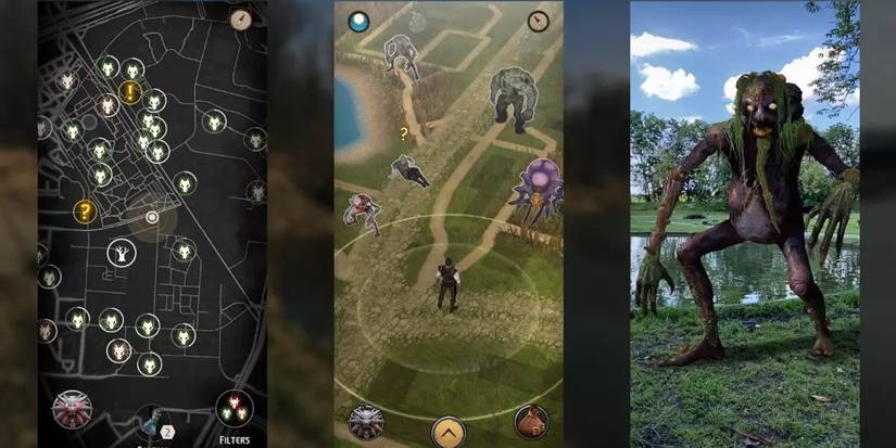 The Many Menus in Witcher Monster Slayer