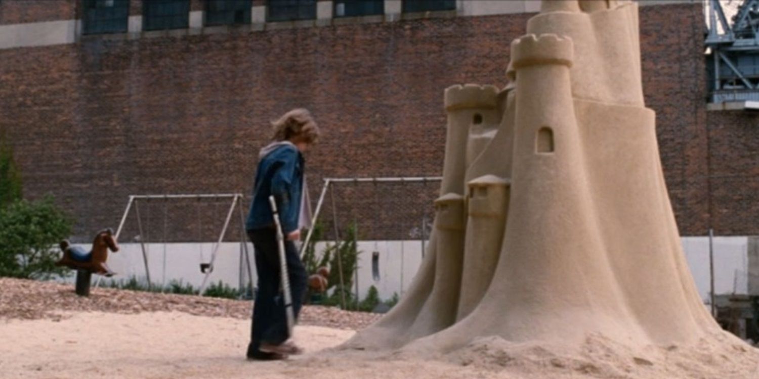 The Sandman appears as a sandcastle in Spider-Man 3