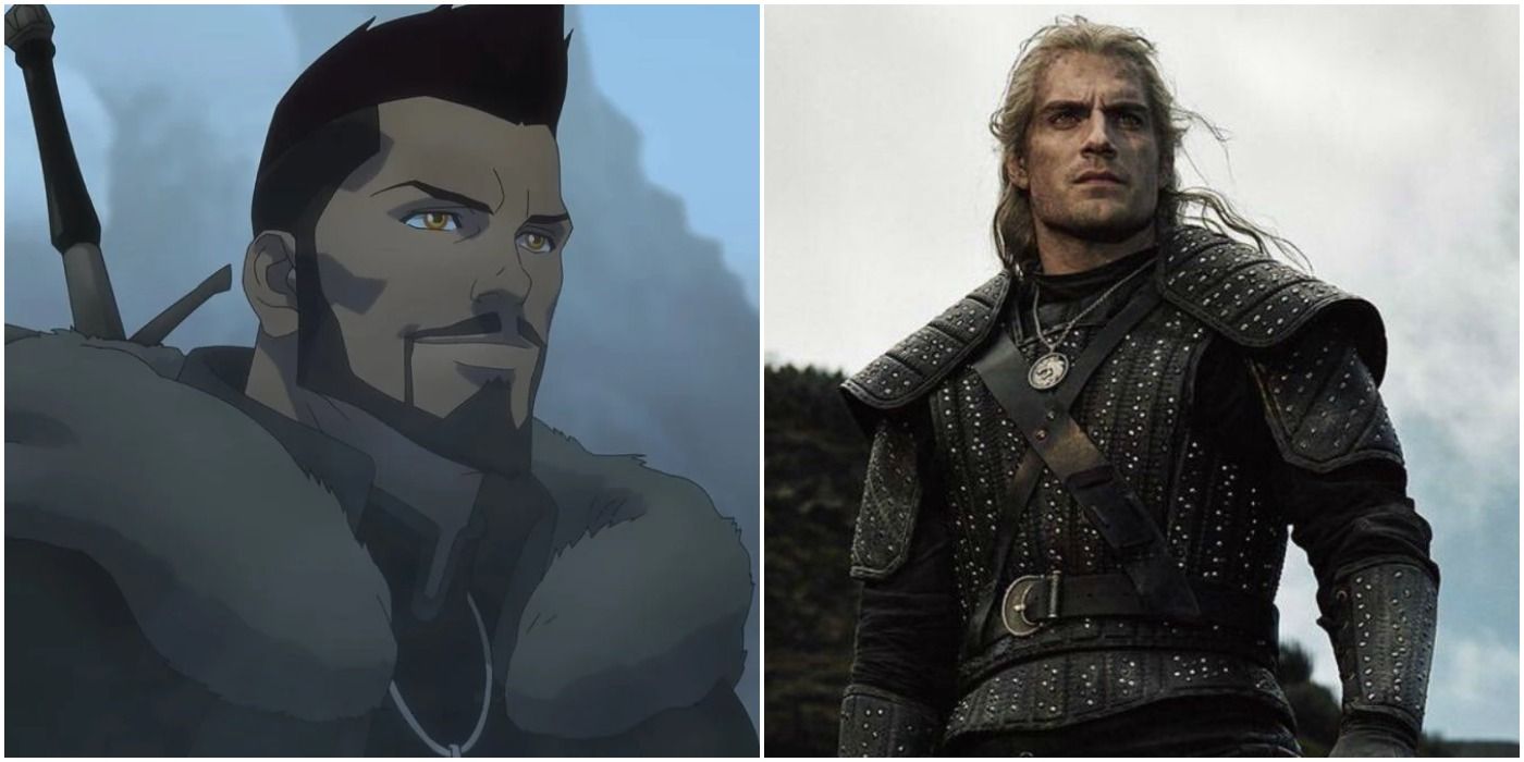 The Witcher Vesemir vs. Geralt
