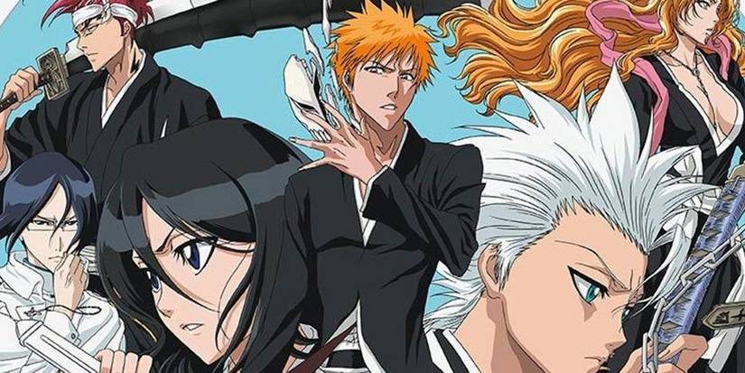 The main cast of Bleach