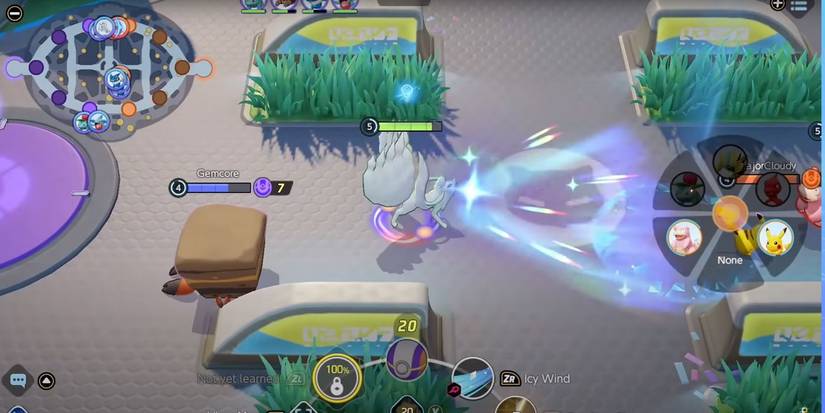 Top-Lane-in-Pokemon-Unite game