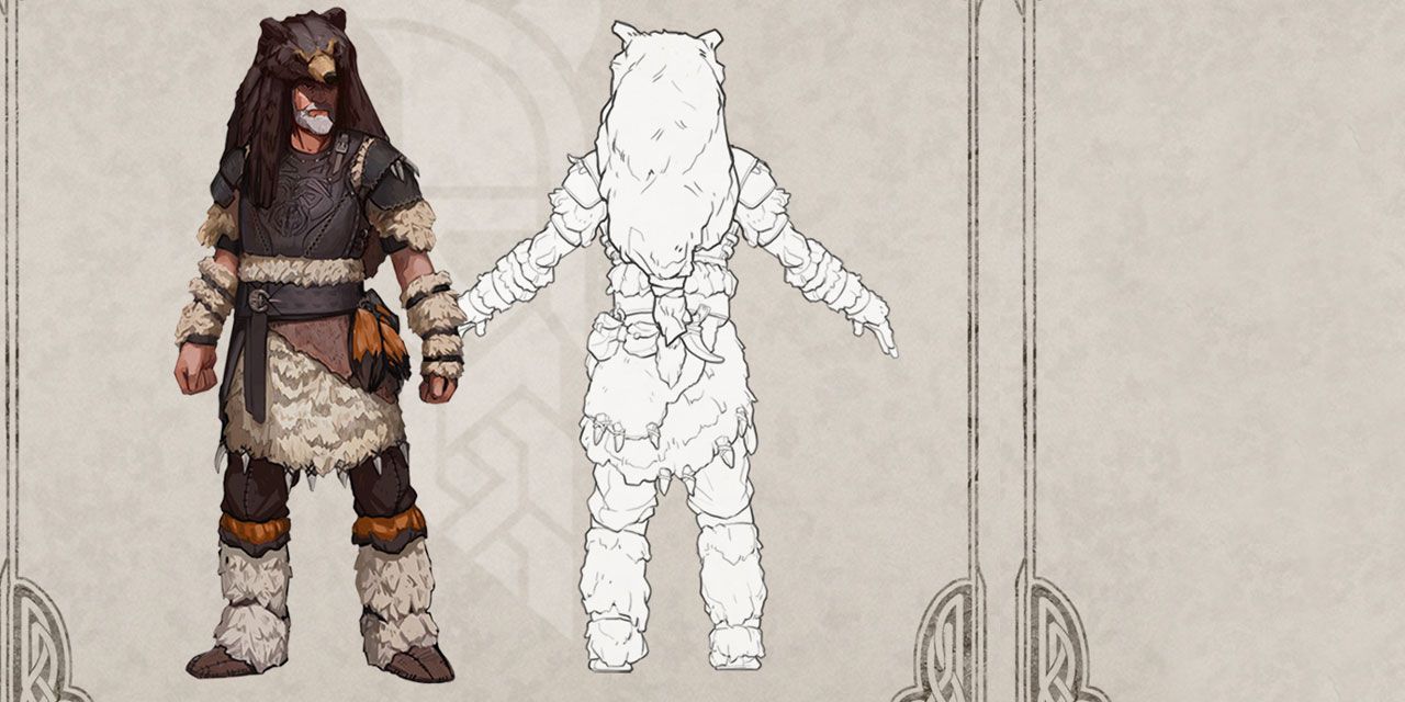 Tribes of Midgard Feral Armor Set