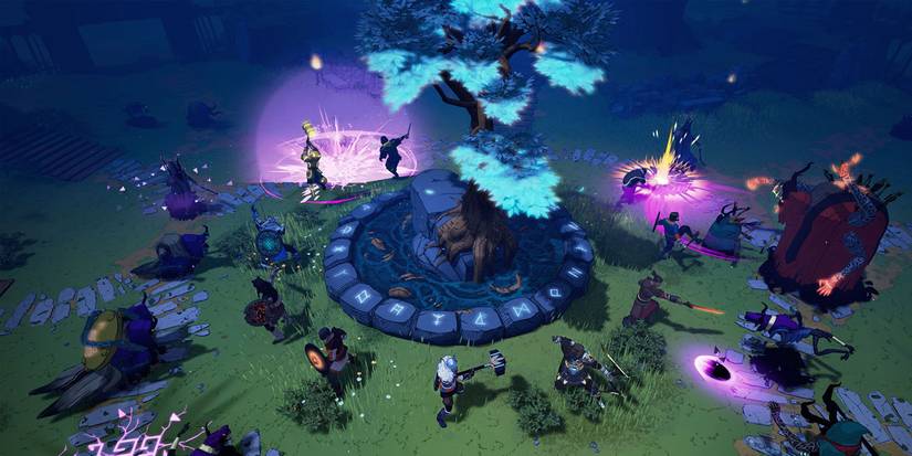 Tribes of Midgard Vikings defending tree of Yggdrasil