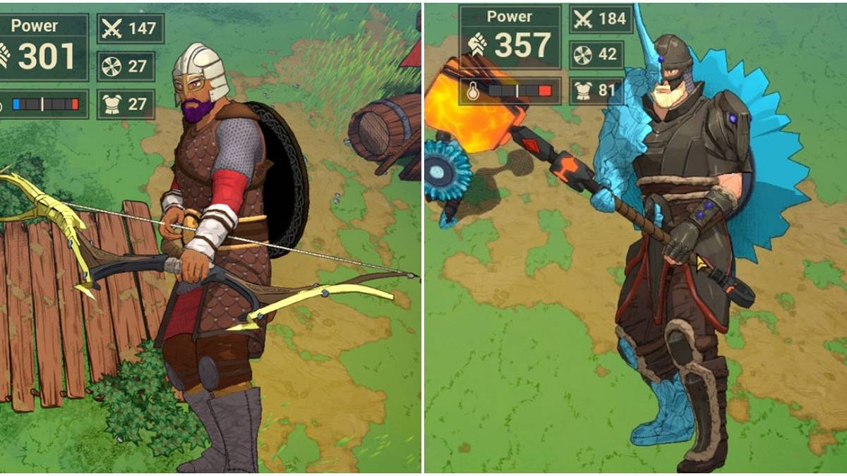 Bow and axe in tribes of midgard