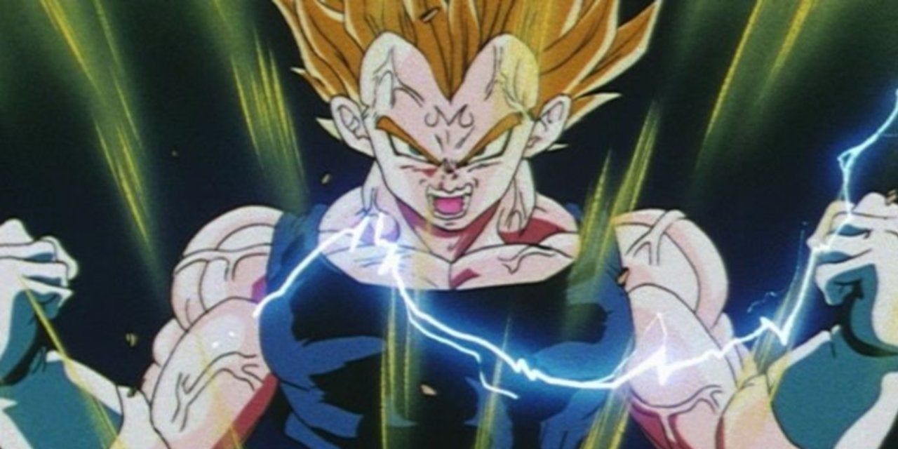 Majin Vegeta in the Buu Saga of Dragon Ball Z