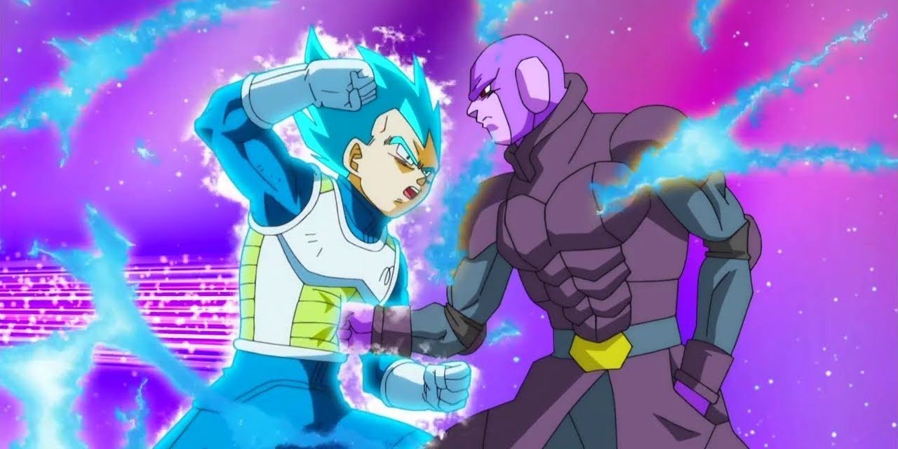 Vegeta and Hit in the Universe 6 Saga of Dragon Ball Super