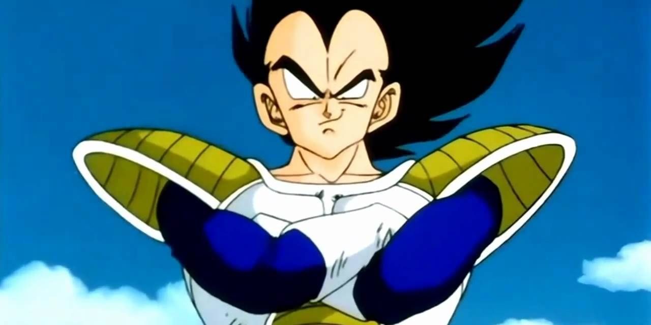 Vegeta in the Saiyan Saga of Dragon Ball Z