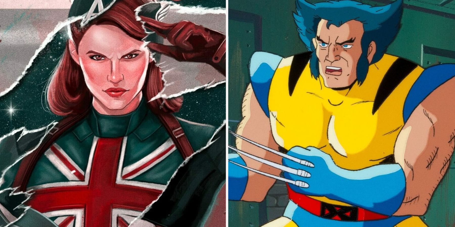 animated What If...? Captain Carter and X-Men Wolverine