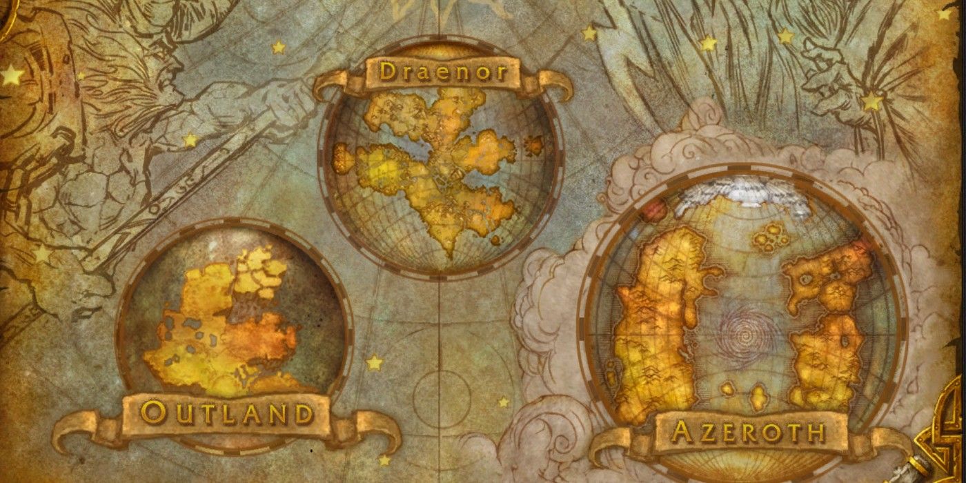 how big is world of warcraft map