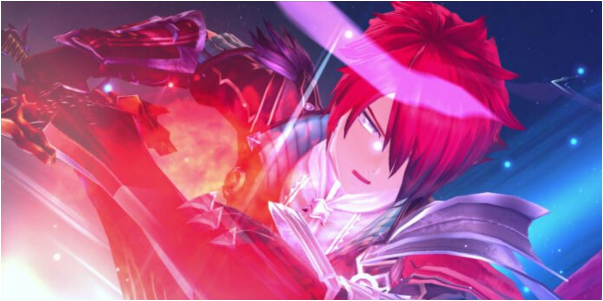 Adol activating his powers