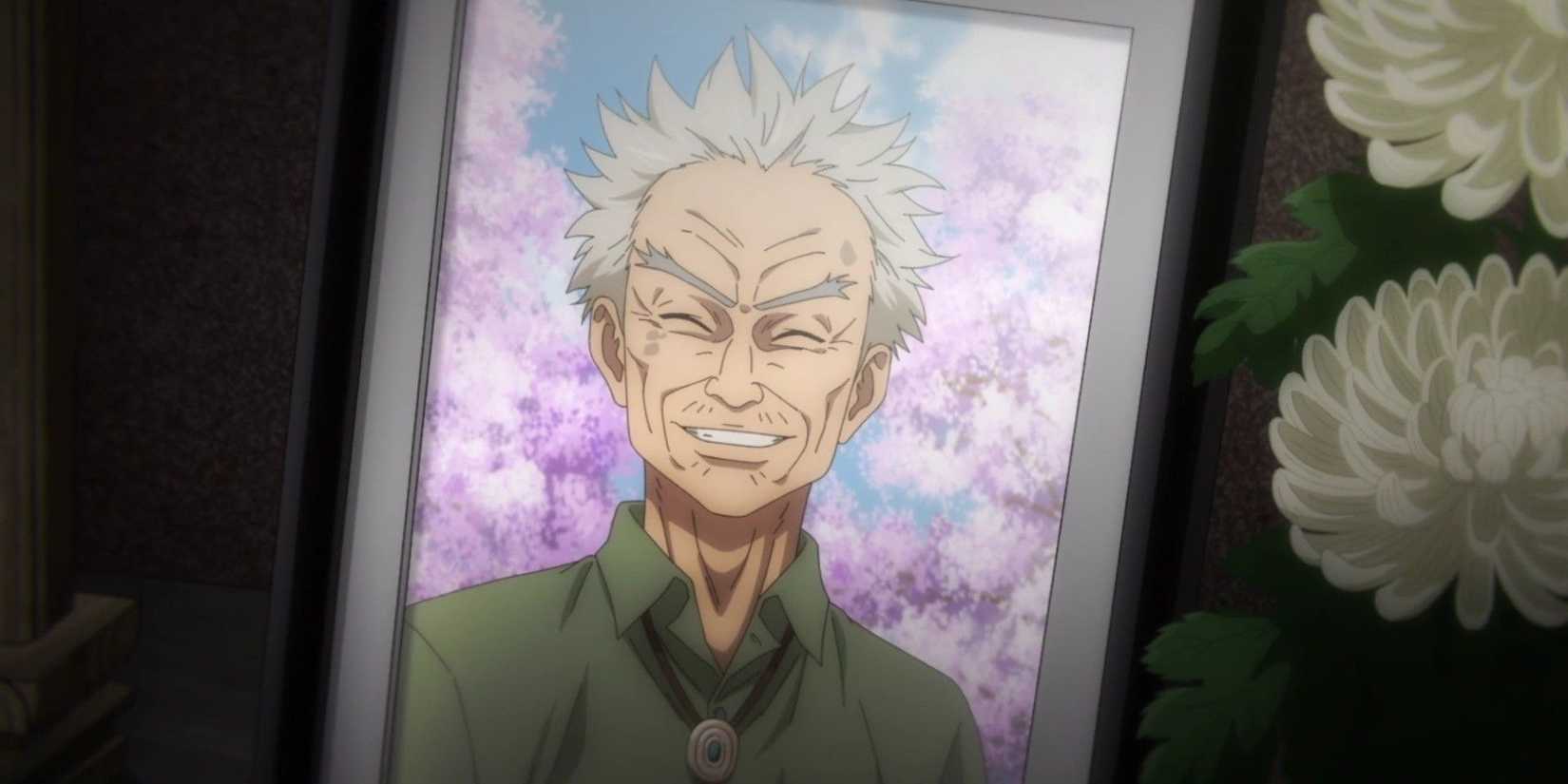 Yuji's grandfather in Jujutsu Kaisen