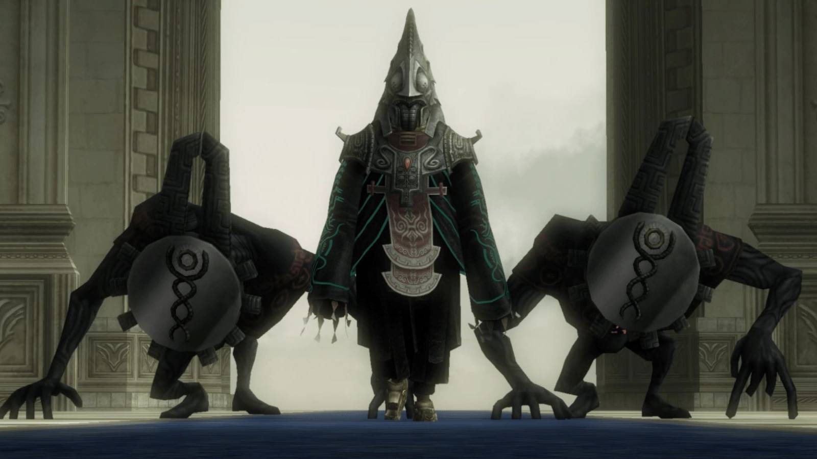 Zant and Shadow Beasts entering Hyrule Castle in The Legend of Zelda: Twilight Princess