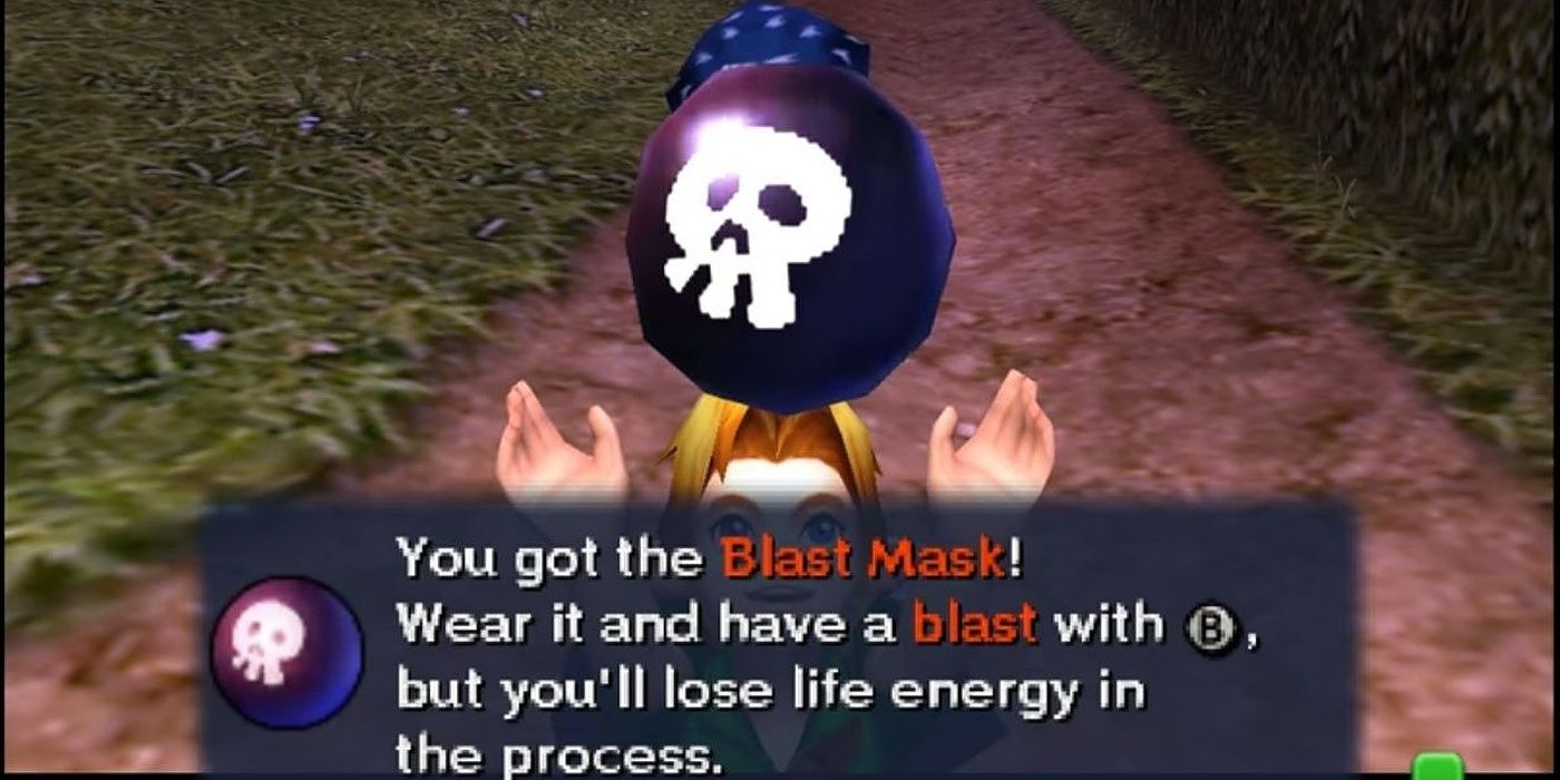 Zelda Majora's Mask Blast Mask