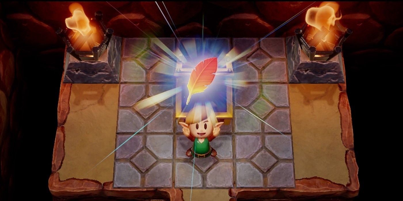 Zelda Link's Awakening Roc's Feather
