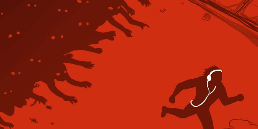 Main Cover Showing Person Being Chased By Zombies