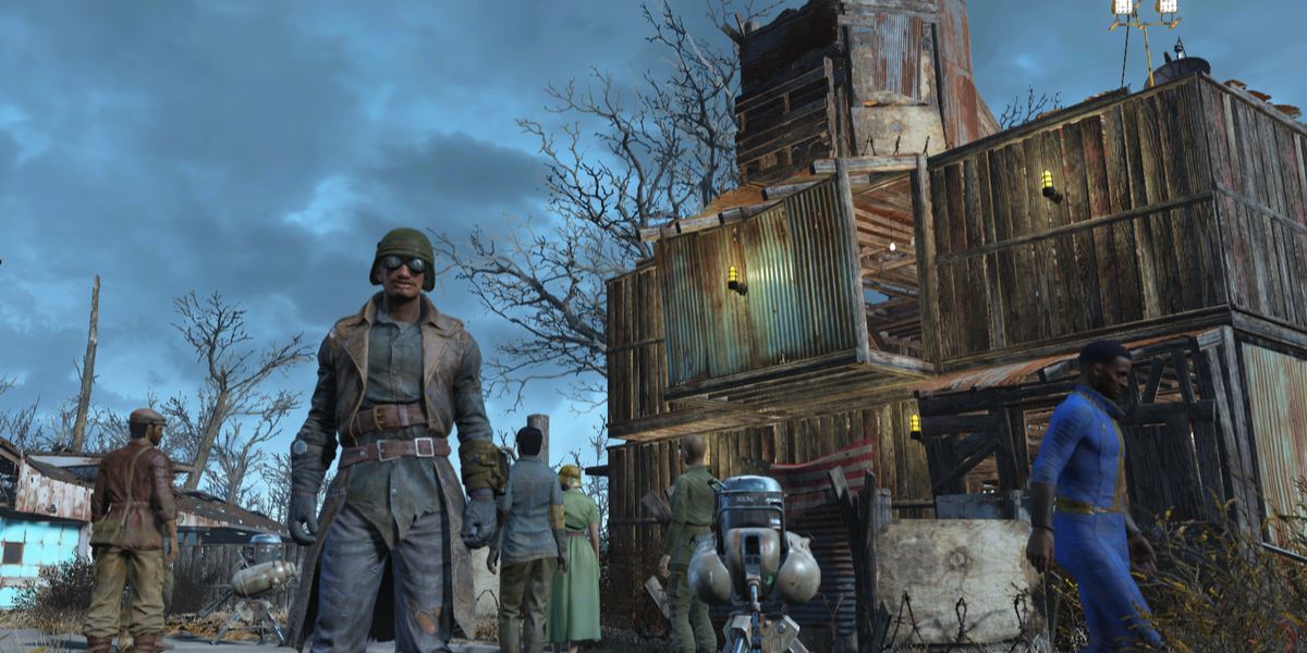 a settlement in Fallout 4