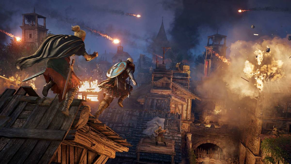 ac valhalla siege of paris roof