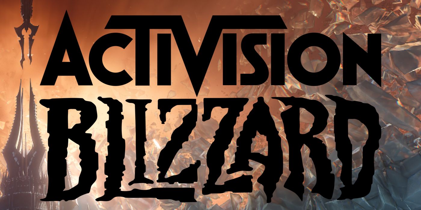 activision blizzard logo on wow background feature