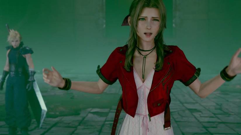 aerith corneo laugh final fantasy 7