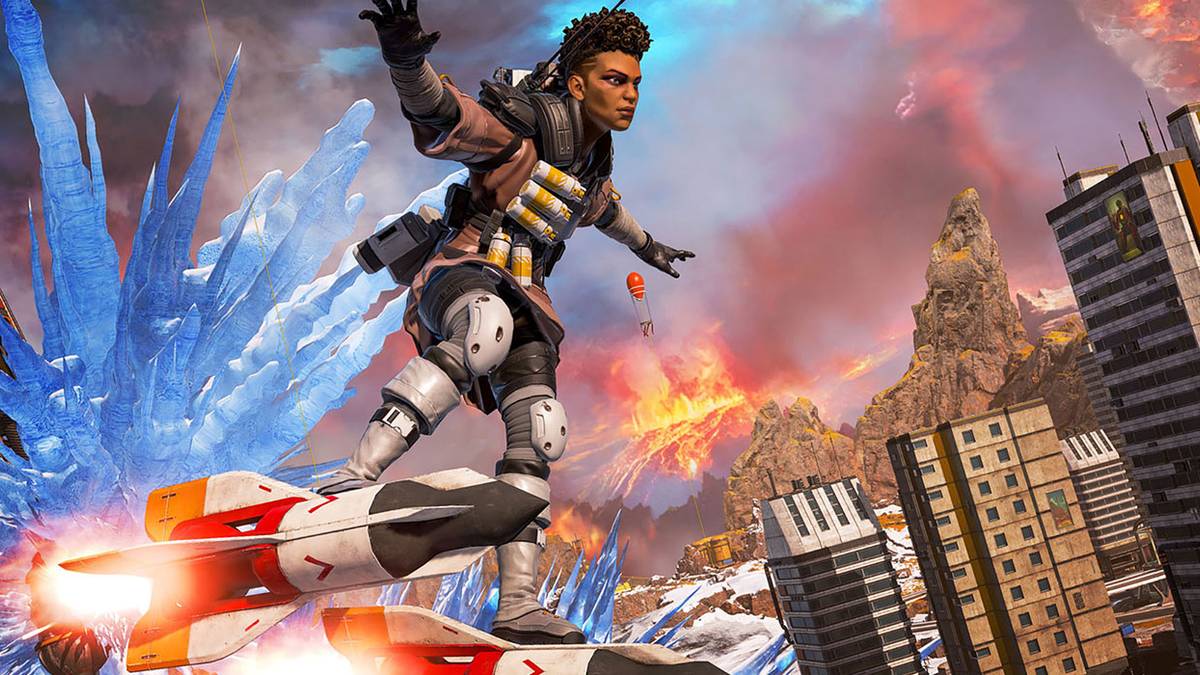 Apex Legends Bangalore Missile Surfing