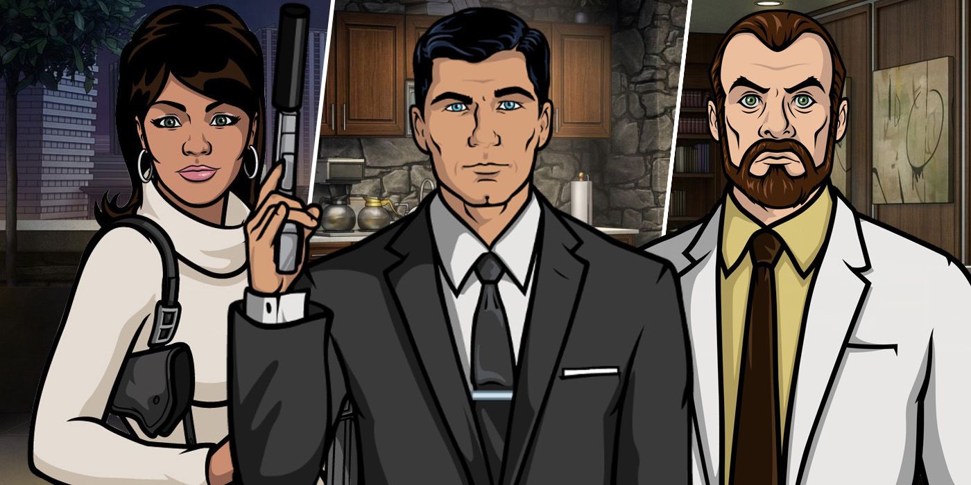 Lana, Archer, and Krieger from Archer